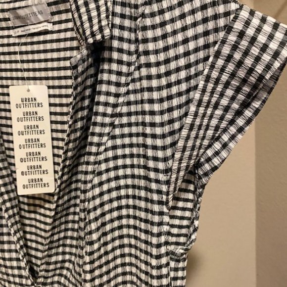 Urban Outfitters Gingham Button Down Dress NWT - Picture 3 of 4